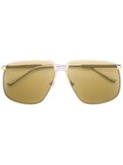 Gucci Eyewear Aviator Style Sunglasses - Silver