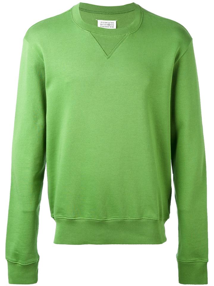 Maison Margiela Crew Neck Sweater - Green