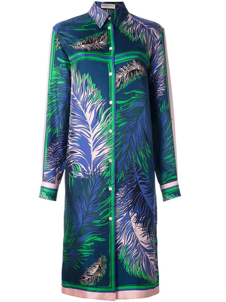 Emilio Pucci Longsleeved Shirt Dress