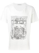 Pierre Balmain Rock Concert Print T-shirt