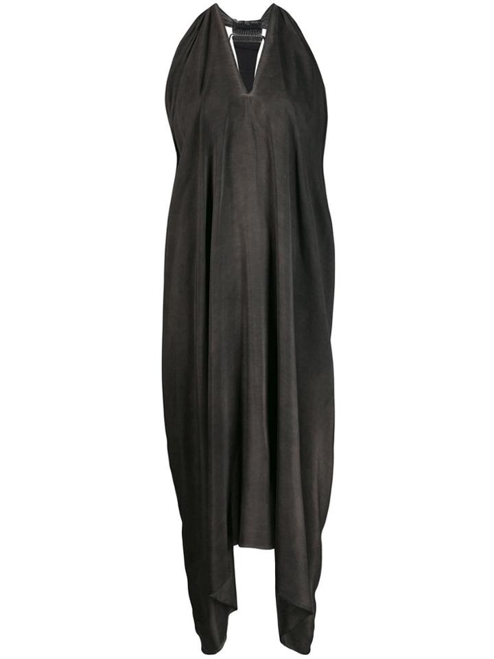 Isaac Sellam Experience Indecente Draped Asymmetric Dress - Grey