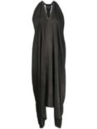 Isaac Sellam Experience Indecente Draped Asymmetric Dress - Grey