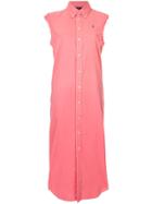 Polo Ralph Lauren Sleeveless Shirt Dress - Pink