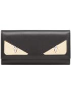 Fendi Bag Bugs Continental Wallet - Black
