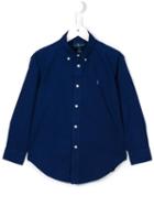 Ralph Lauren Kids Button Down Collar Shirt, Boy's, Size: 8 Yrs, Blue