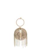 Rosantica Camelia Crystal-embellished Bag - Metallic
