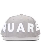 Dsquared2 Logo Snapback Cap - Grey