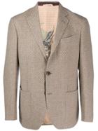 Etro Tweed Jacket - Neutrals