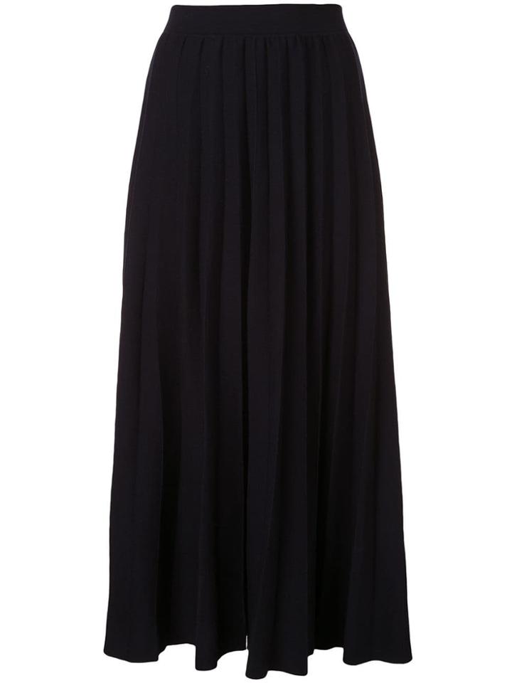Gabriela Hearst Mitford Pleated Skirt - Blue