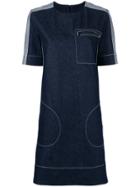 Marni Stitched Shift Dress - Blue