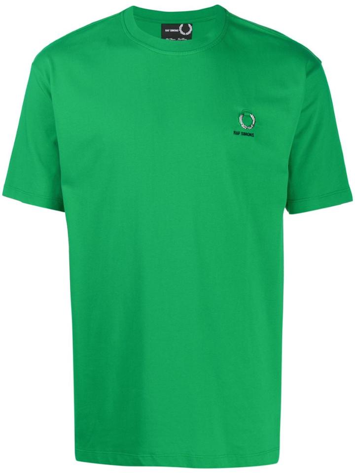 Raf Simons X Fred Perry Photograph Print T-shirt - Green