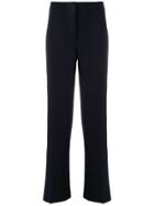 Lamberto Losani High Waist Straight-leg Trousers - Blue