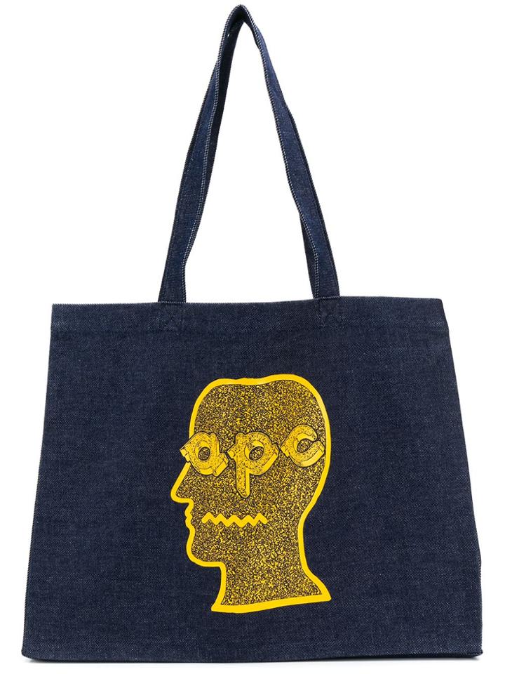 A.p.c. Coddy Tote - Blue