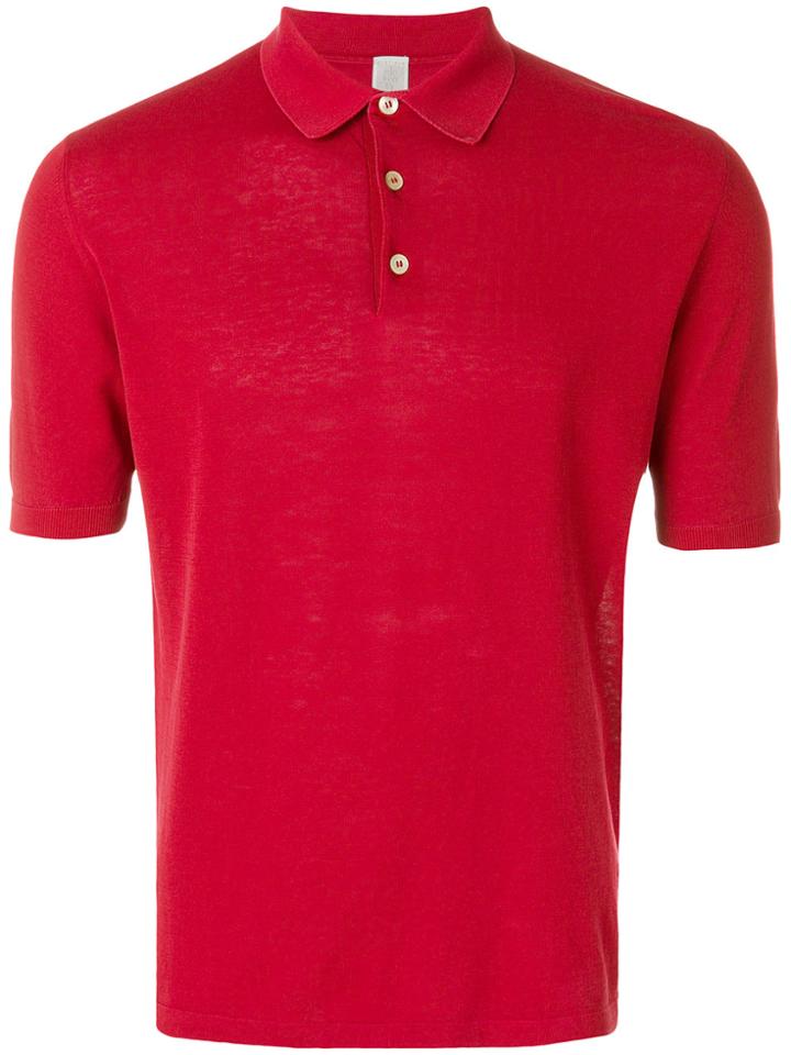 Eleventy Classic Polo Top - Red