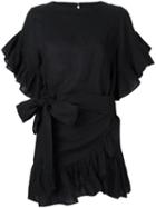 Isabel Marant Étoile Delicia Dress, Women's, Size: 42, Black, Linen/flax/viscose