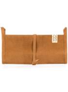 Visvim Wrap Around Tie Wallet - Brown