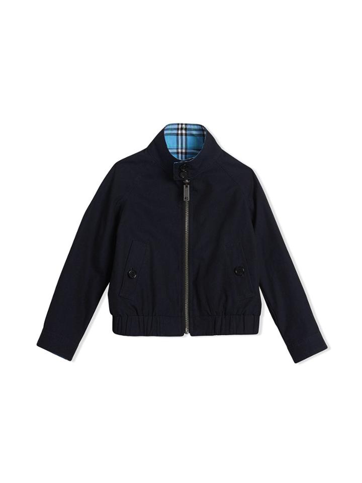 Burberry Kids Reversible Harrington Jacket - Blue