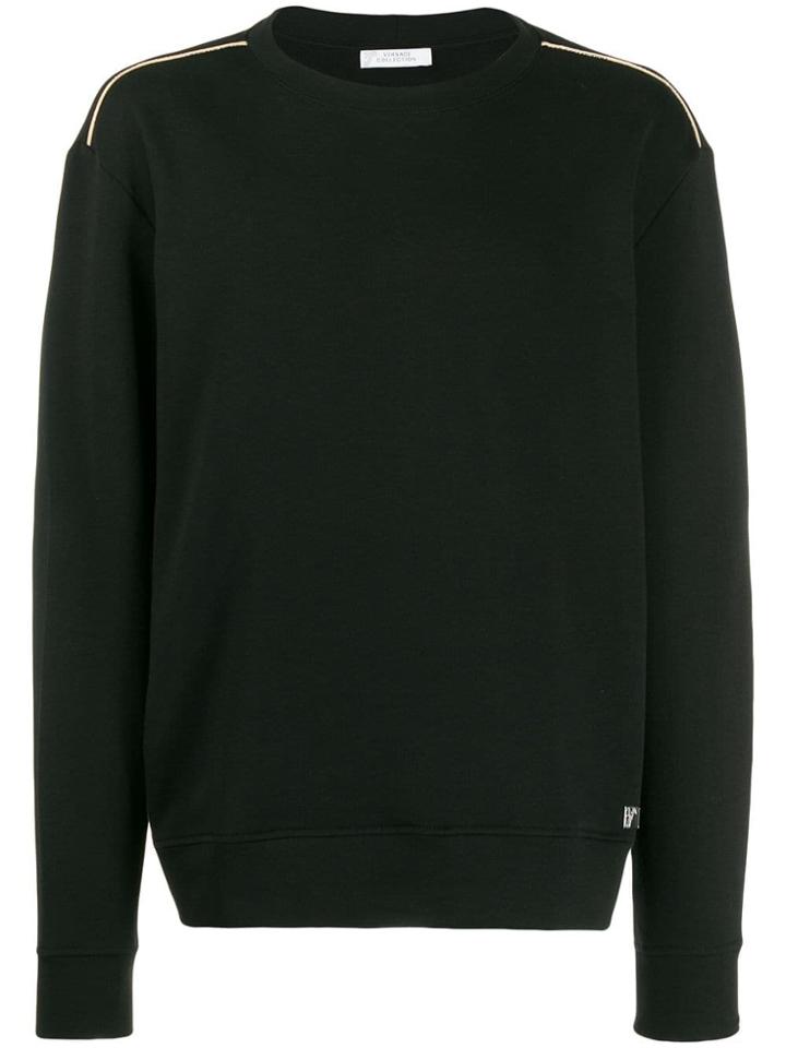 Versace Collection Classic Long-sleeve Sweatshirt - Blue