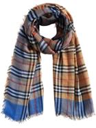 Burberry Vintage Check Square Scarf - Brown
