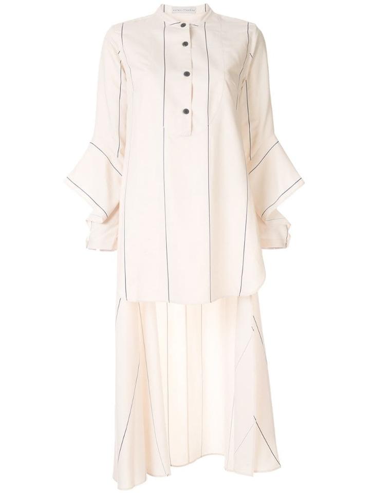 Palmer / Harding Echo Striped Shirt - Neutrals