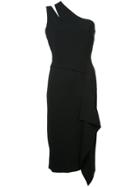 Roland Mouret One-shoulder Fitted Dress - Black