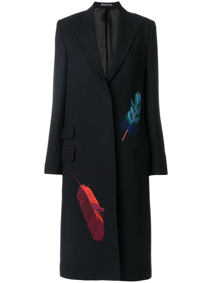 Paul Smith Single-breasted Coat - Blue