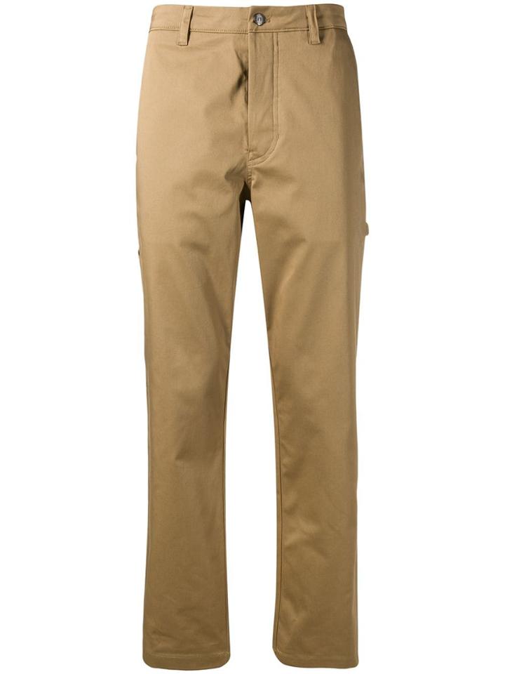 Acne Studios Straight Leg Trousers - Neutrals