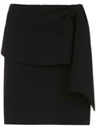 Egrey Wrap Style Skirt - Black