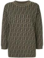 Fendi Vintage Fendi Long Sleeve Top - Brown