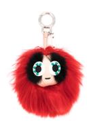 Fendi Fendi 7ar5899pl F03io Leather/fur/exotic Skins->fox Fur - Red