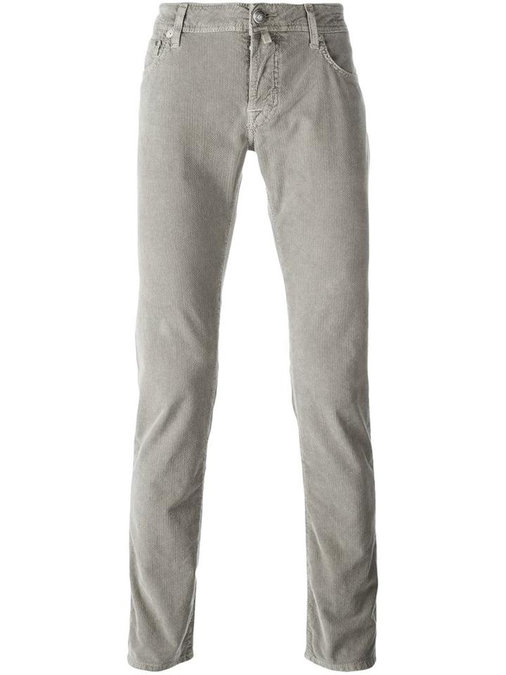 Jacob Cohen Corduroy Slim Jeans, Men's, Size: 36, Nude/neutrals, Cotton/spandex/elastane