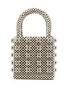 Shrimps Mini Antonia Tote - Silver