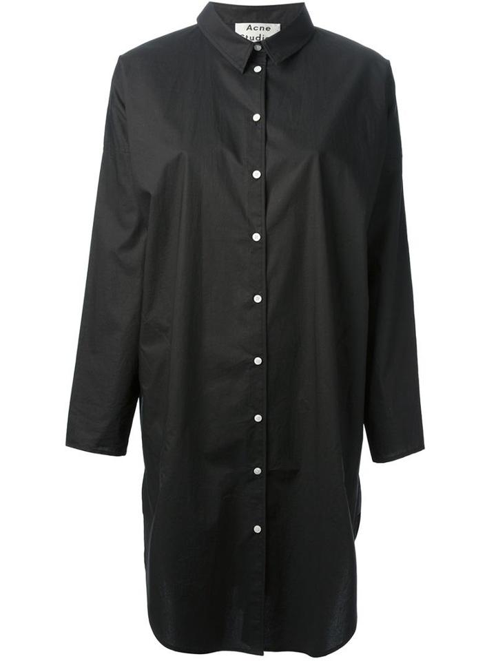 Acne Studios 'lash Poplin' Shirt Dress