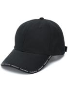 Versace Logo Trim Cap - Black