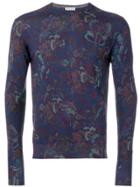 Etro Floral Print Sweater - Multicolour