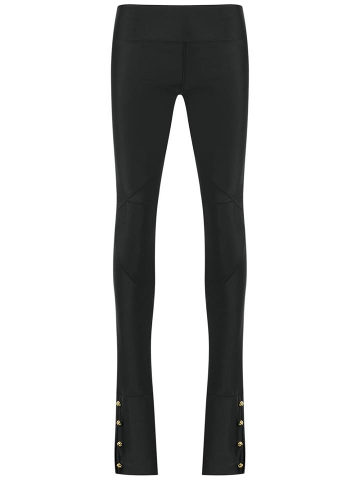 Andrea Bogosian Skinny Pants, Women's, Size: P, Black, Spandex/elastane/polyimide