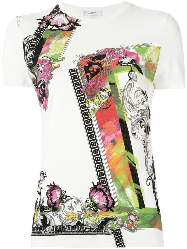 Versace Collection - Versace Collection G35024g603135 G1003 Artificial->viscose - Women - Elastodiene/viscose - 46, Elastodiene/viscose