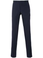 Pal Zileri - Straight Cut Trousers - Men - Cotton/linen/flax - 54, Blue, Cotton/linen/flax