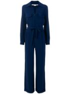 Stella Mccartney Classic Belted Jumpsuit - Blue