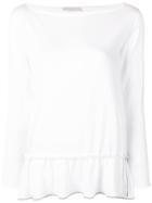 Fabiana Filippi Drawstrings Top - White