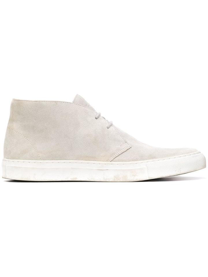 Holland & Holland High-top Lace-up Shoes - Grey