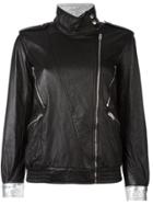 Saint Laurent Zip Detail Jacket - Black