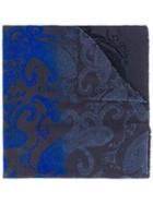 Etro Scarf With Embroidery - Blue