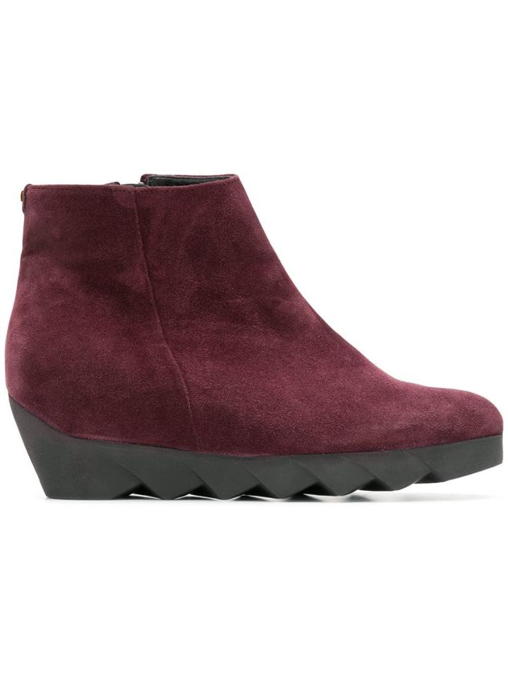 Hogl Zigzag Boots - Pink & Purple