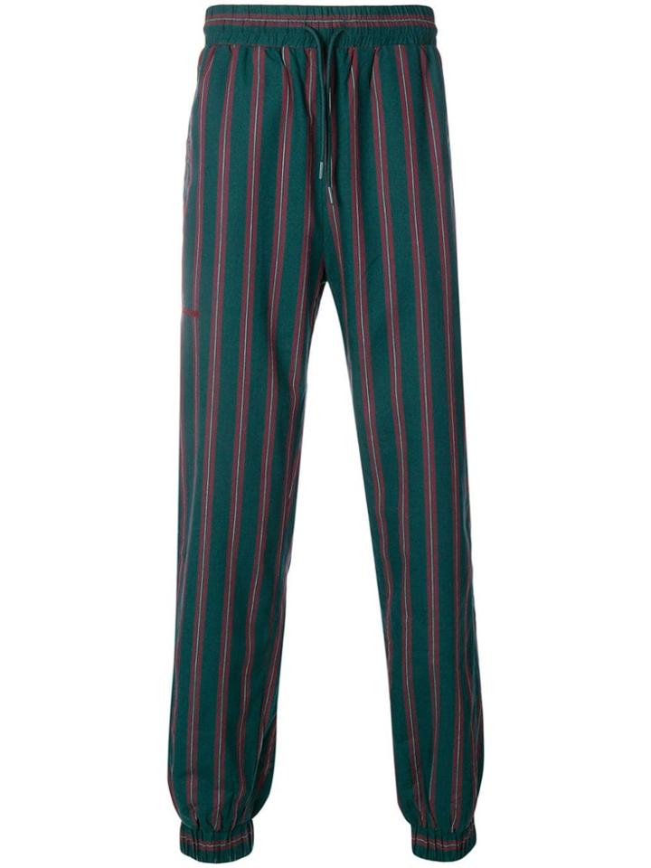Han Kj0benhavn Striped Track Pants - Green