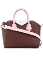 Givenchy - Small Antigona Bag - Women - Leather - One Size, Pink/purple, Leather