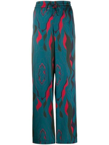 Three Floor Déjà Vu Printed Trousers - Green