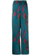 Three Floor Déjà Vu Printed Trousers - Green