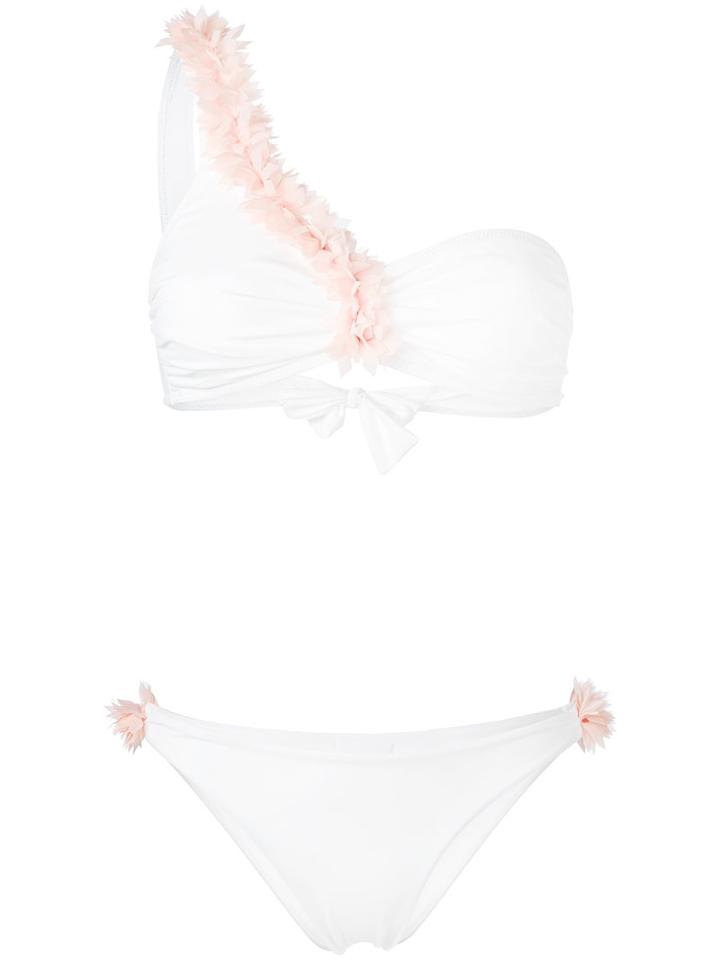 La Reveche - Dasha Bikini - Women - Polyamide/spandex/elastane - M, White, Polyamide/spandex/elastane