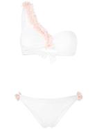 La Reveche - Dasha Bikini - Women - Polyamide/spandex/elastane - M, White, Polyamide/spandex/elastane